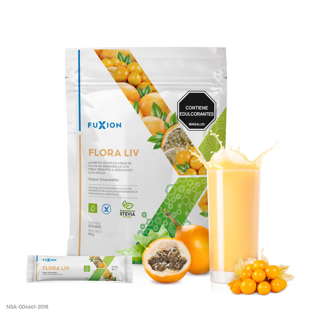 Producto FuXion Floraliv disponible en Droguería Farma Nova El Lago, Pereira
